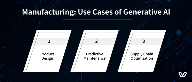 Manufacturing Use Cases of Generative AI